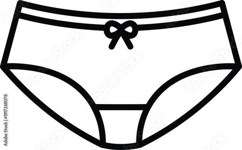 Stylish Women's Underwear with Bow Design – Comfortable and Trendy Lingerie