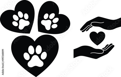 Minimalist icon representing a vector graphics file format isolated on white background, Vector