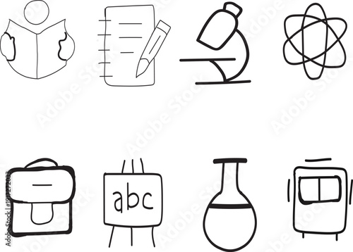 education icon sheet