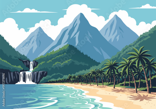 Inspiring vector illustration celebrating Black History Month, featuring powerful women honoring heritage, cultural identity, and community strength