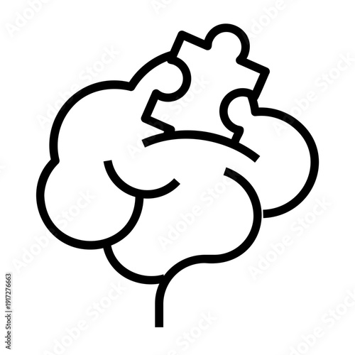 critical thinking Line Icon