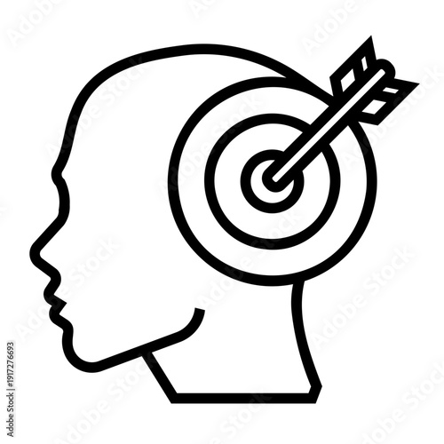 critical thinking Line Icon