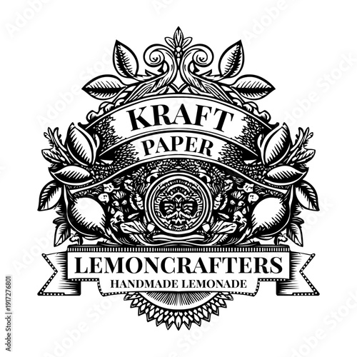 A vintage style illustration showing espresso beans

