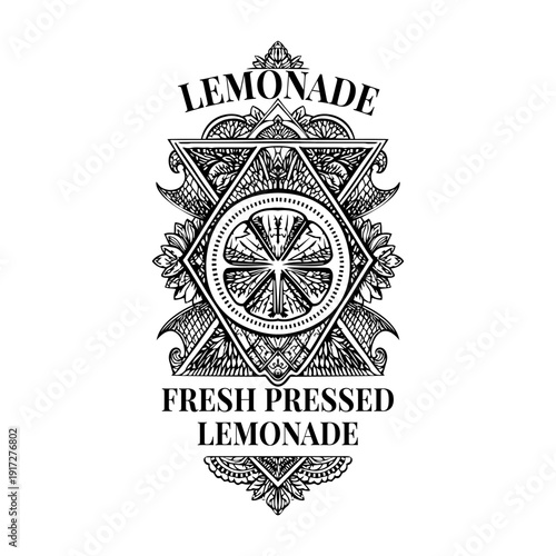 A vintage style illustration showing espresso beans

