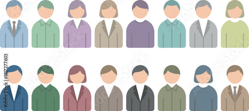 Diverse Vector Graphics Collection Featuring Isometric City Buildings Medical Virus Pathogens and Professional Male and Female Character Avatars for Corporate Web Design and Scientific Presentations