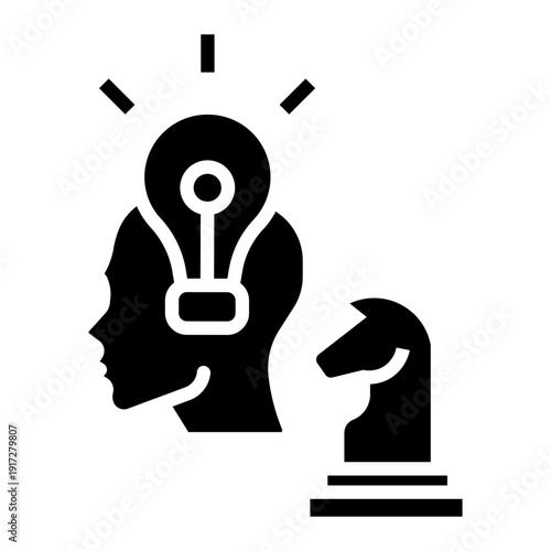 critical thinking Solid icon