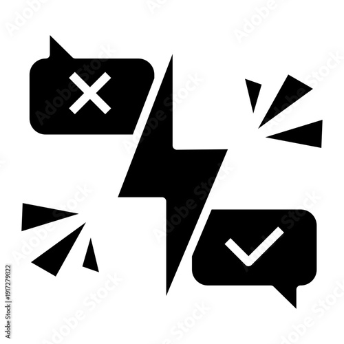 critical thinking Solid icon