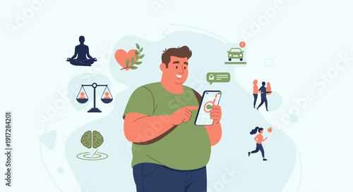 Healthy Lifestyle Balance A Modern Approach to Well-being and Activity