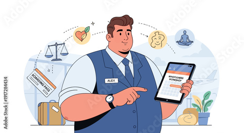 Travel planning and management with a digital assistant on a tablet