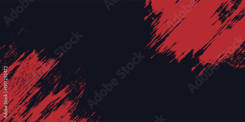 abstract Halftone dots red and blue color pattern gradient grunge texture background. Dot pop art comic sport style vector illustration. modern