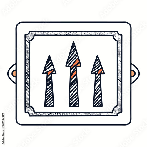 Three drill bits on a tray