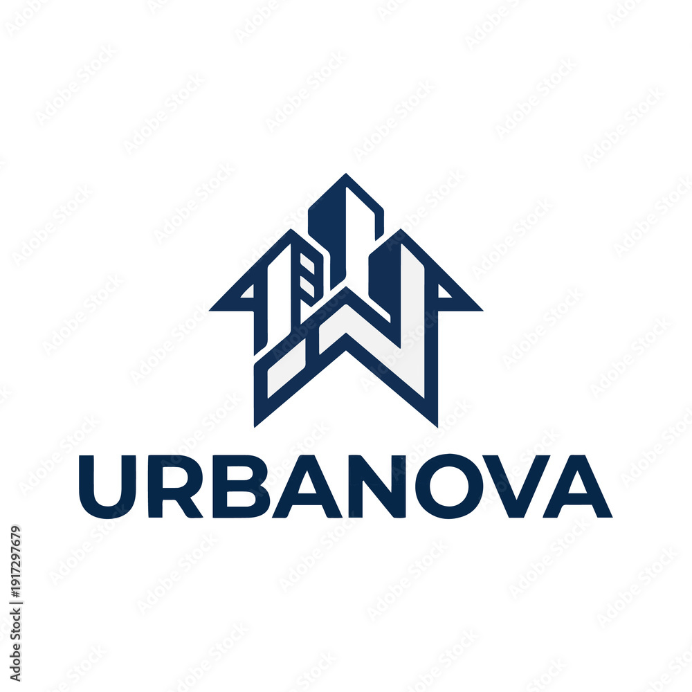 Fototapeta premium Modern Creative Logo Design Presentation Mockup for Branding Identity, Corporate Business Logo Showcase Template, Minimal Professional Brand Display Design