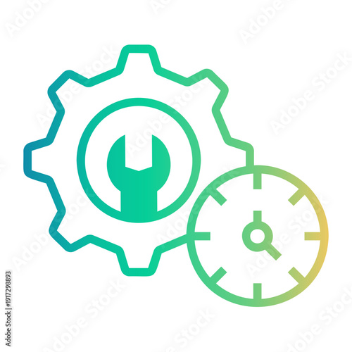 loyalty Line Gradient Icon