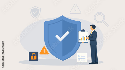Risk Management and Business Protection with Shield and Warning