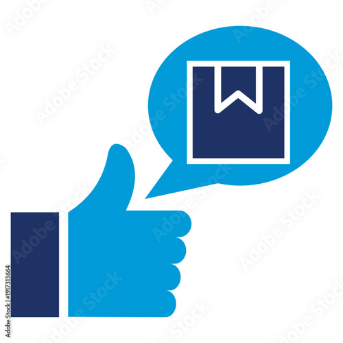 recommend blue combination icon