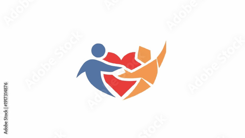 Colorful Human Figures in Dynamic Movement.