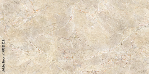 Beige Marble Texture with Fine Veining and Polished Tan Mineral Surface for Modern Architecture