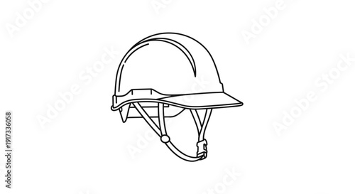 Hard Hat Safety Helmet Illustration 2.