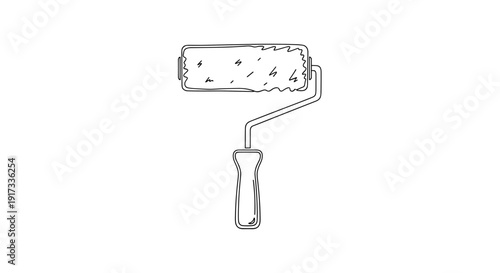 Paint Roller Tool for Walls.