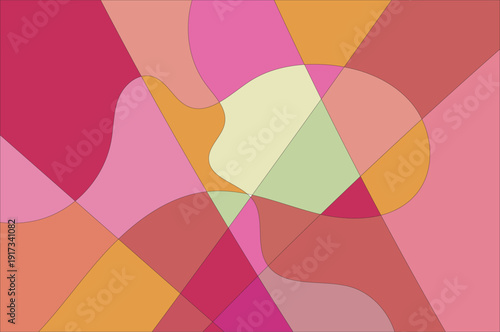 abstract background shape colorful ilustration