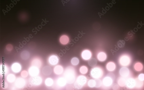 Pink Bokeh Light Background with Soft Glowing Abstract Blur and Romantic Sparkle, Background decoration