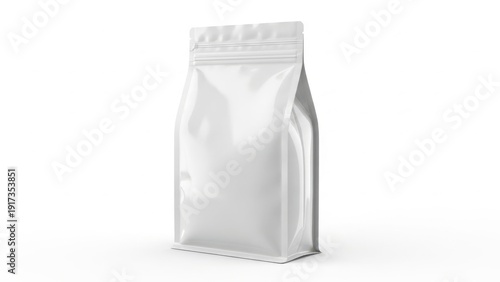 Elegant transparent resealable pouch packaging for food or product storage solutions