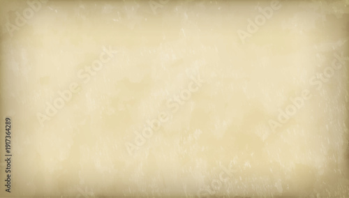 ビンテージ調の古紙テクスチャ背景｜アンティークパーチメント風・ベージュの紙素材・グランジベクター