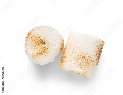 Sweet grilled marshmallows ...