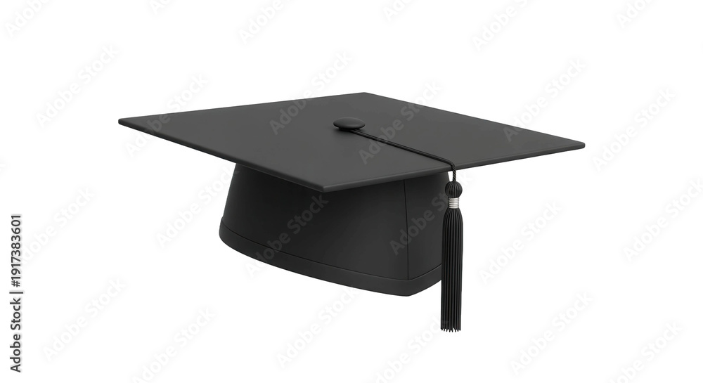 custom made wallpaper toronto digitalBlack Graduation Cap With Tassel Isolated