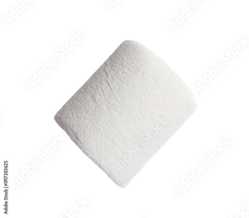Flying sweet marshmallow on...