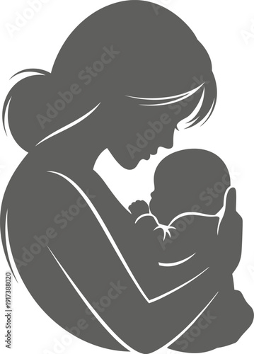 Mother's day tribute a mother embracing her newborn baby