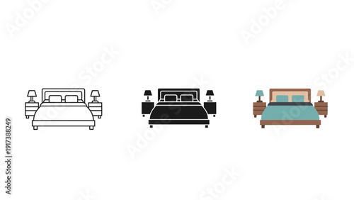 transportation icons set