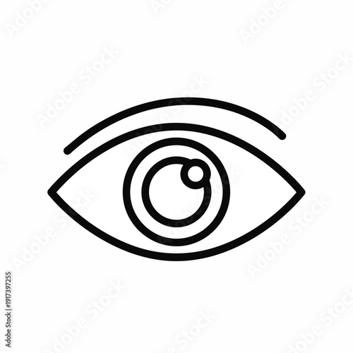 Minimalist Eye Icon