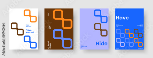 Modern Business Presentation Layout. Creative Report Design. Isolated Book Cover Template. Poster. Flyer. Background. Brochure. Banner. Portfolio. Catalog. Journal. Newsletter. Advertising