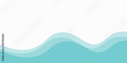 Refreshing shimmering water abstract background frame vector illustration material