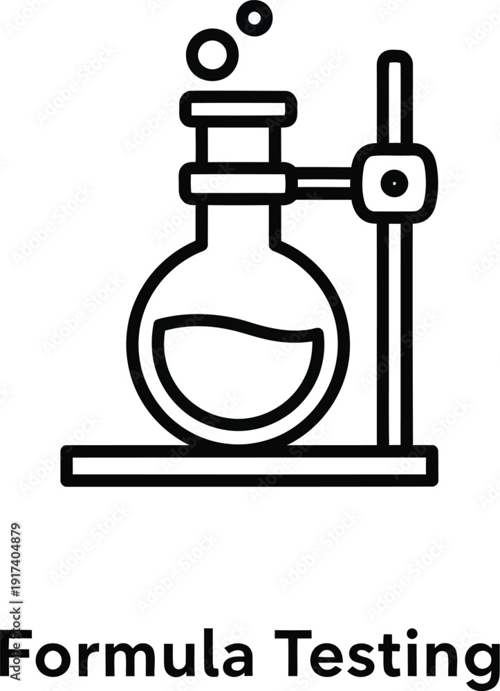 Obraz premium Scientist conducting formula testing in laboratory setting