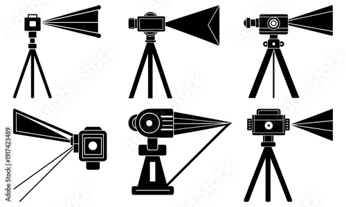 Professional studio flash lights and tripods for photography