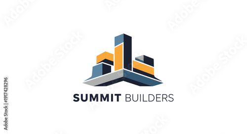 Summit Builders Logo Representing Modern Construction and Development.
