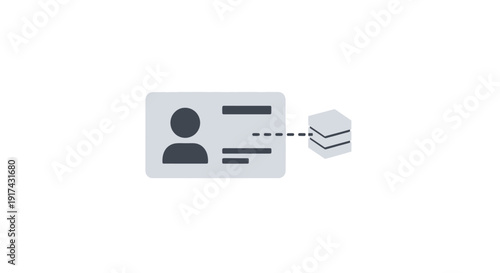 Identification Card with Credit Cards.