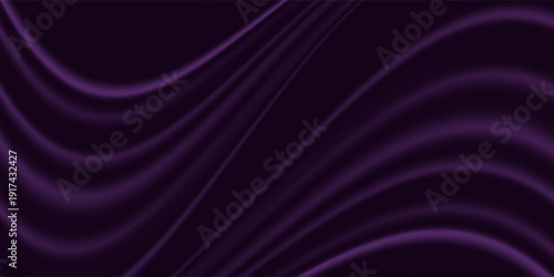 abstract background luxury Purple cloth or liquid wave or wavy folds of grunge silk texture satin velvet material or luxurious background or elegant wallpaper design, background
