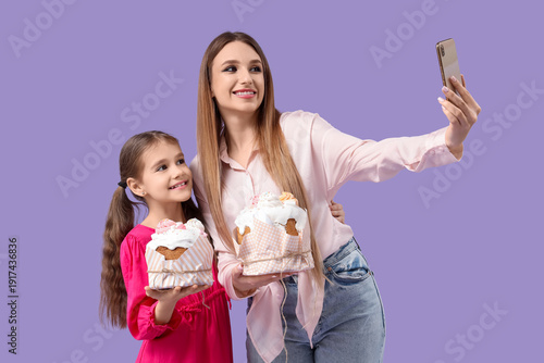 Beautiful young woman and h...