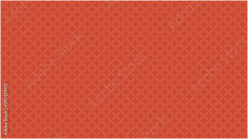 落ち着いた色合い　菱文様風和柄パターン背景 赤橙系テクスチャ素材
