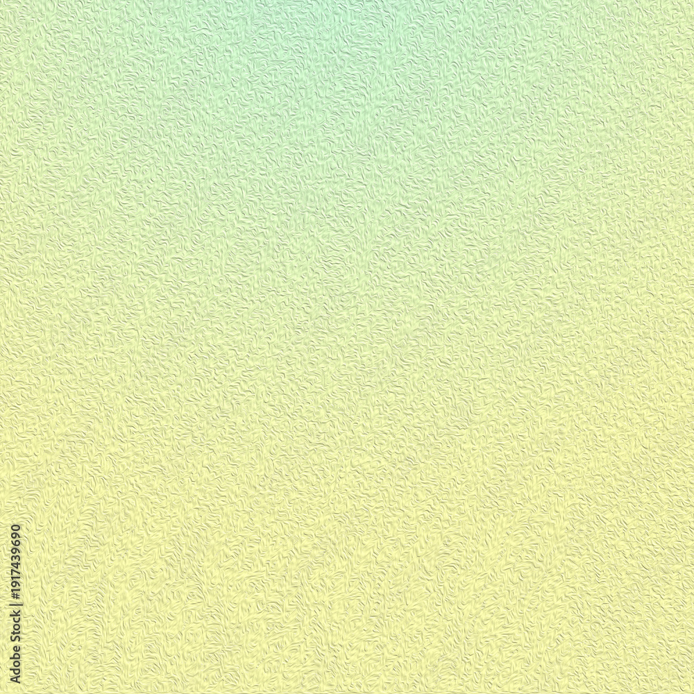 Fototapeta premium Soft pale yellow to light blue gradient textured digital art background