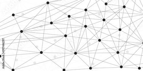 Abstract Digital Plexus Network Background for Technology and Artificial Intelligence