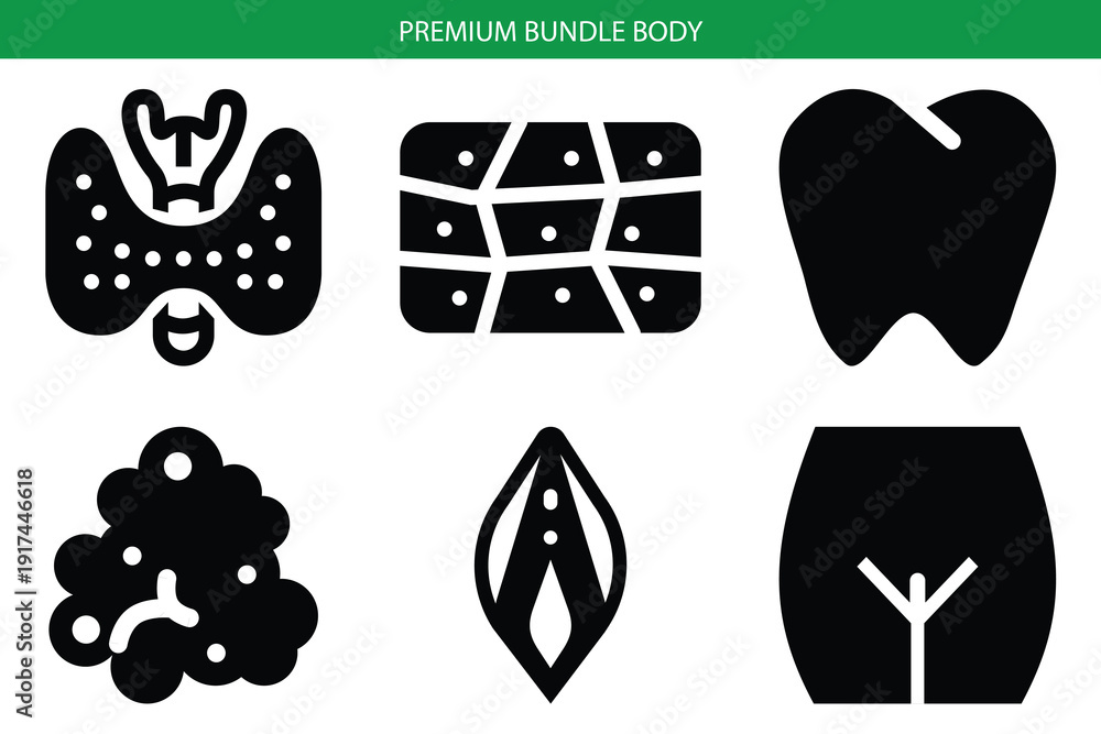 custom made wallpaper toronto digitalPremium bundle body human anatomy vector icons