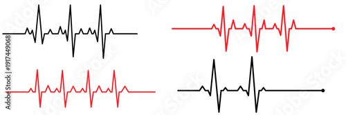 cardiogram heart rate to monitor patient condition in hospital