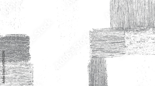 Abstract textured background with overlapping horizontal and vertical grey lines and scattered dots on white