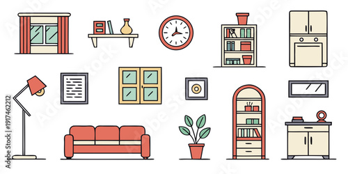 A vibrant and cozy living room with various furniture and decor items.