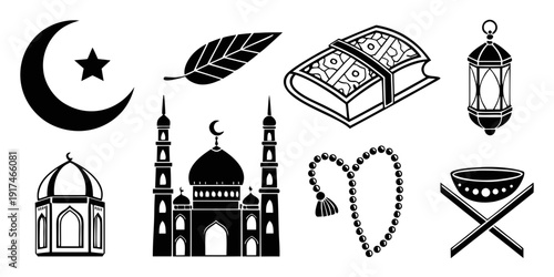 Diverse symbols representing various religions and their cultural significance
