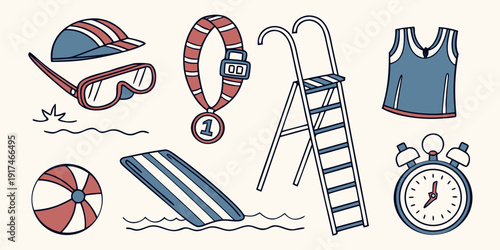 Assorted camping and outdoor adventure equipment and gear